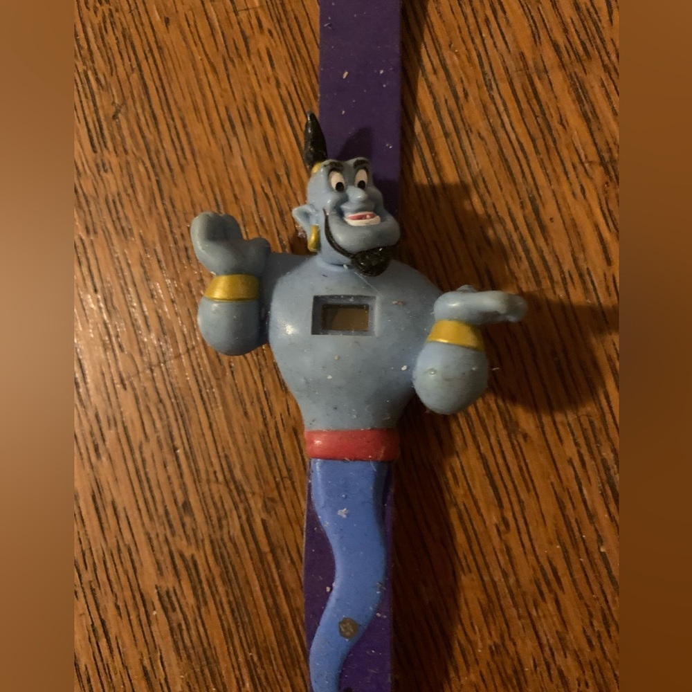 Vintage Aladdin Genie Watch Disney 1992
